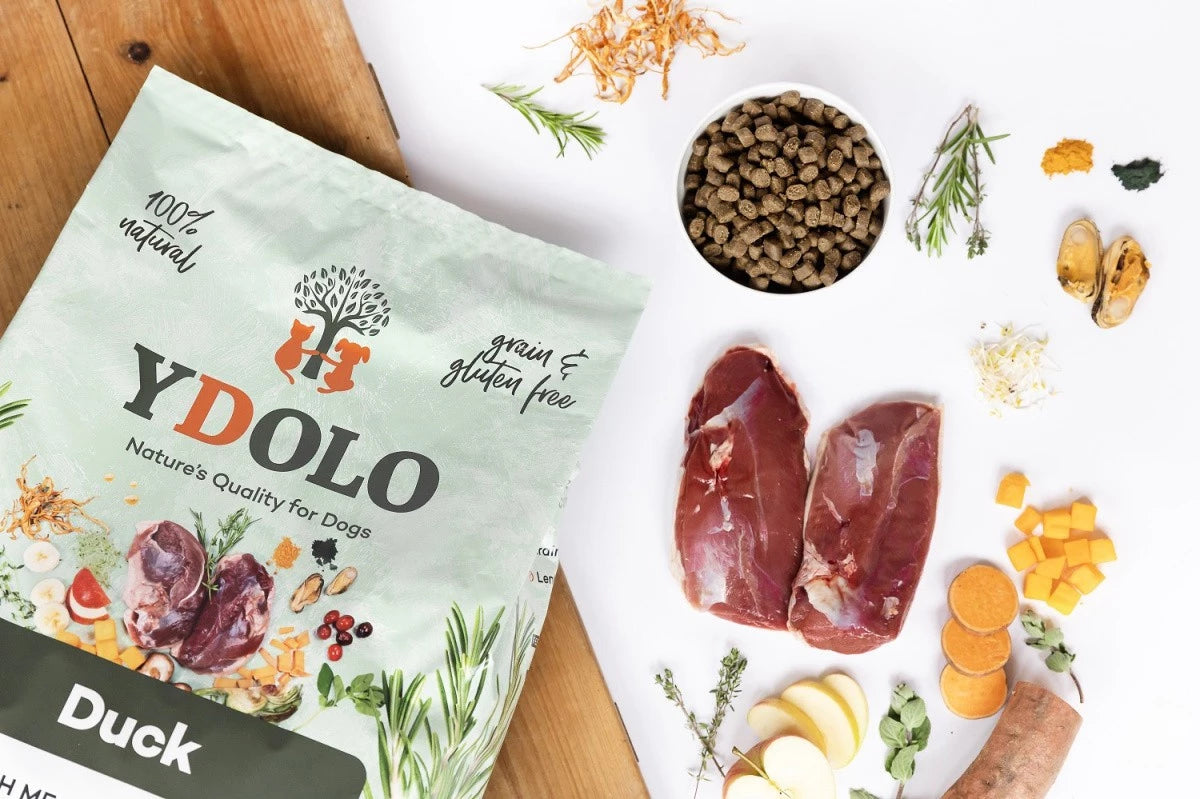 YDOLO Duck Monobiałkowa Bezzbożowa Półwilgotna Karma dla Psów z Kaczką 10kg