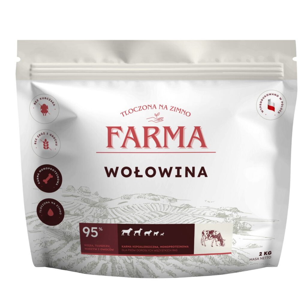 Farma Tłoczona na Zimno Wołowina 12kg